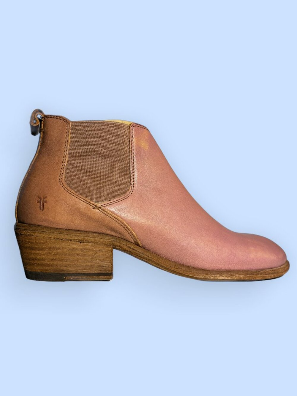 FRYE Carson Chelsea Pale Blush Ankle Bootie Size 10 M Womens - Picture 3 of 9